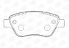 Колодка торм. FIAT PUNTO передн. (пр-во CHAMPION) 573170CH