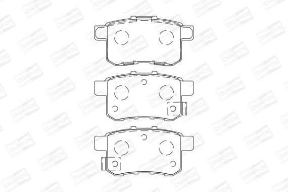 572626CH CHAMPION Колодка гальм. HONDA ACCORD задн. (пр-во CHAMPION)