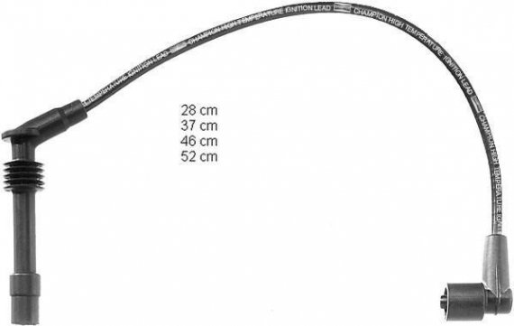 CLS114 CHAMPION Комплект ізольованих проводів для свічок запалення