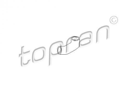 205720 TOPRAN (Germany) Шланг радіатора (система охолодження)