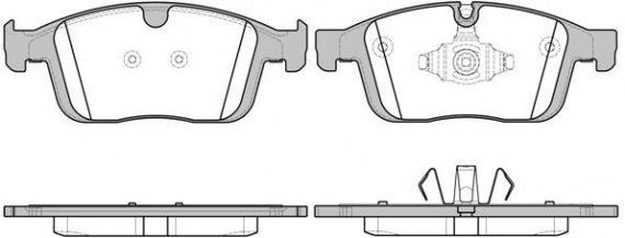 Колодки гальмівні дискові 1689.00