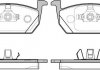 Колодки гальмівні дискові 1710.00