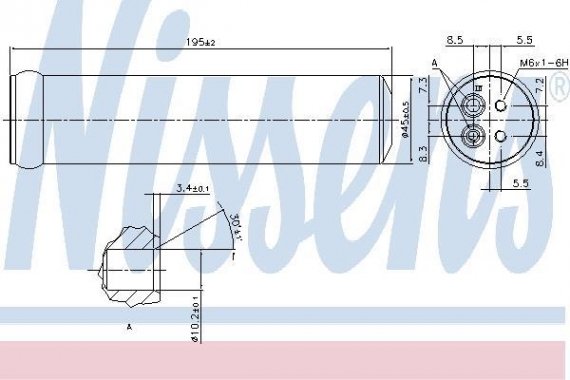 95569 NISSENS (Дания) Осушувач кондиціонера