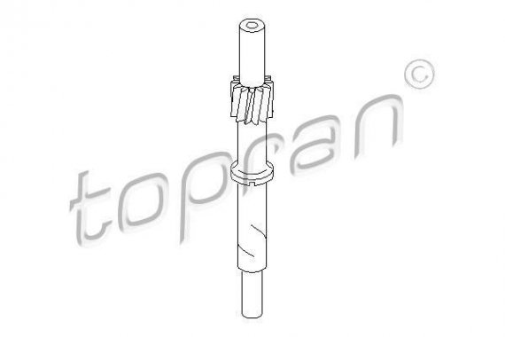 107401 TOPRAN (Germany) Тросик спидометра