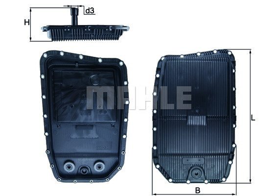 HX152 MAHLE Фильтр масляный АКПП BMW, JAGUAR, LAND ROVER (пр-во KNECHT-MAHLE)