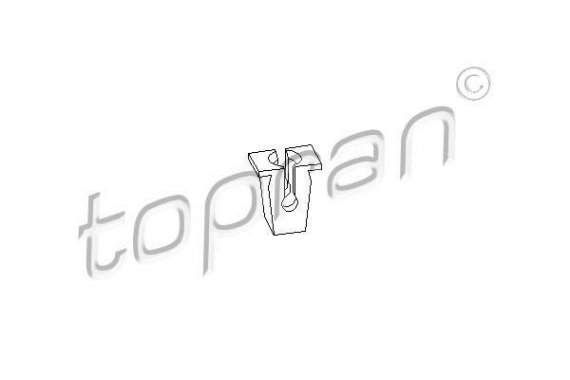 107617 TOPRAN (Germany) Гайка