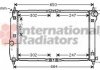 Радиатор охлаждения CHEVROLET AVEO (T250, T255) (05-) 1.4 i 16V (пр-во Van Wezel) 81002067