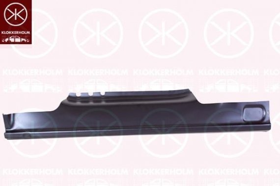 9568041 KLOKKERHOLM VW TRAN V 03 - Накладка порога лев, внешняя часть KLOKKERHOLM