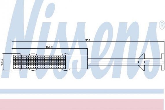 95599 NISSENS (Дания) Осушувач кондиціонера