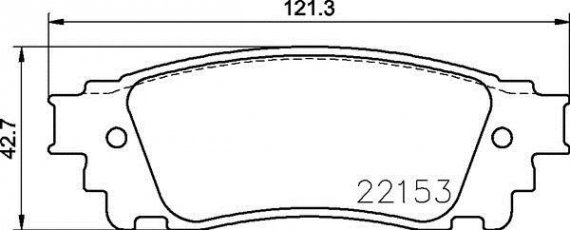 P83 166 BREMBO (Германия) Тормозные колодки, к-кт. BREMBO