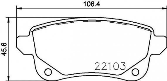 P 68 064 BREMBO (Германия) Тормозные колодки, к-кт. BREMBO