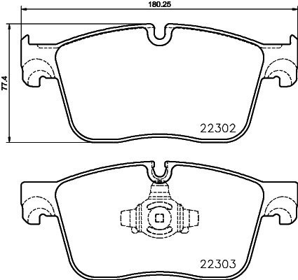 P36 031 BREMBO (Германия) Гальмівні колодки, к-кт. BREMBO