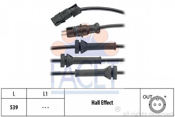 21.0054 FACET Датчик швидкості (ABS) FACET