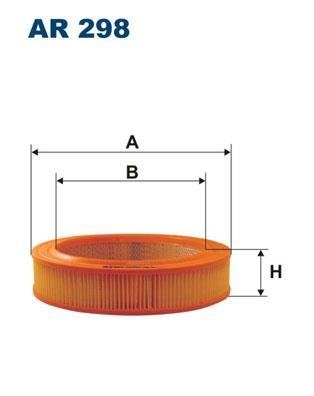 AR298 WIX-FILTRON Фільтр повіт Mit L200 до95