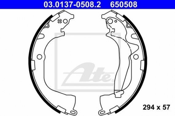 03.0137-0508.2 Ate Колодки тормозные