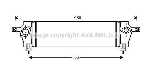 DNA 4333 AVA COOLING Интеркулер AVA