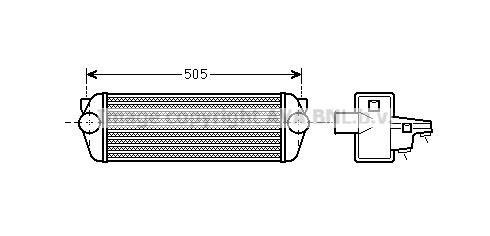 Интеркулер AVA FDA 4443