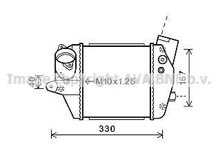 MZA 4243 AVA COOLING Интеркулер AVA