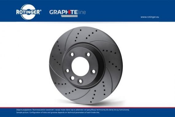 RT 2788-GL/T5 ROTINGER(OE) оригинал Диск тормозной вентилируемый графитовый (кратно 2) BMW 3 (E46), Z4 (E85) [300X52] (RT 2788-GL/T5) ROTINGER