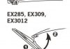 EX3012 Trico Щітка склоочисника каркасна задня 300mm (12'') ExactFit Rear (EX3012) TRICO (фото 4)