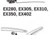 EX310 Trico Щітка склоочисника каркасна задня 300mm (12'') ExactFit Rear (EX310) TRICO (фото 4)