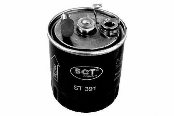 ST391 SCT Фильтр топливный MERCEDES-BENZ Sprinter I (901/902/903/904) (2000-) (ST 391) SCT