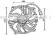 Вентилятор радиатора CITROEN BERLINGO/PEUGEOT PARTNER (96-) (выр-во AVA) PE7556