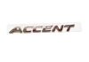 Емблема Accent /18--*/ На крышку багажника, надпись "Accent" 86311H6500