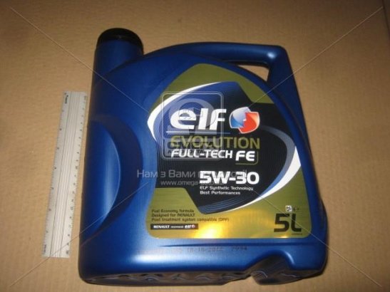213935 ELF (Франция) Олива моторна ELF Evolution FULL-TECH FE 5W-30 (Каністра 5л)