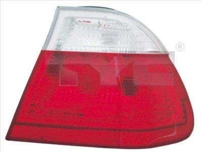 BMW 3 лів. зад. ліхтарь белый красный - зовн.4dv. [-02] TYC 11-5916-11-2