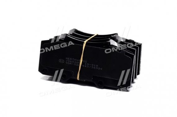 J3602005 JAKOPARTS Колодки тормозные дисковые передние TOYOTA (выр-во Jakoparts)
