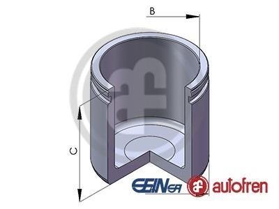 D02555 AUTOFREN SEINSA Элементы тормозного суппорта (Поршень) AUTOFREN (SEIN)