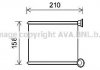 Радіатор обігрівача DACIA LOGAN II (12-) (вир-во AVA) RT6629