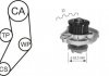 WPK-166101 AIRTEX Водяной насос + комплект ремня зубчатого AIRTEX (фото 1)