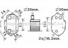 Радиатор масляний BMW 3/5/7/X5/X6 (вир-во AVA) BW3554