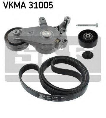 VKMA 31005 SKF Комплект поликлиновый (ремень+ролики)) SKF