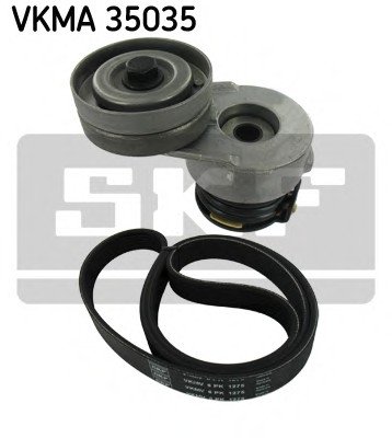 VKMA 35035 SKF Комплект поликлиновый (ремень+ролики)) SKF