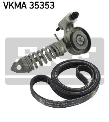 VKMA 35353 SKF Комплект поликлиновый (ремень+ролики)) SKF