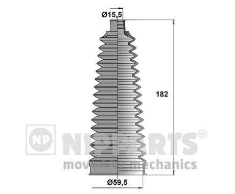 N2842043 NIPPARTS (Нидерланды) Пыльник рулевого механизма Nipparts