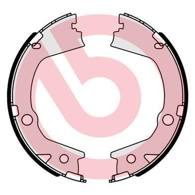 S77 001 BREMBO (Германия) Тормозные колодки барабанные BREMBO