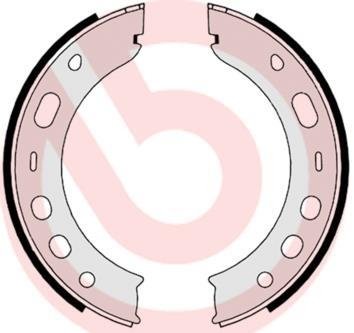 Фото тормозные колодки барабанные BREMBO S65 503 BREMBO (Германия) S65 503 BREMBO (Германия) Тормозные колодки барабанные BREMBO