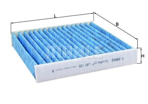 LAO155 KNECHT Фільтр салону (антиалергія) KNECHT