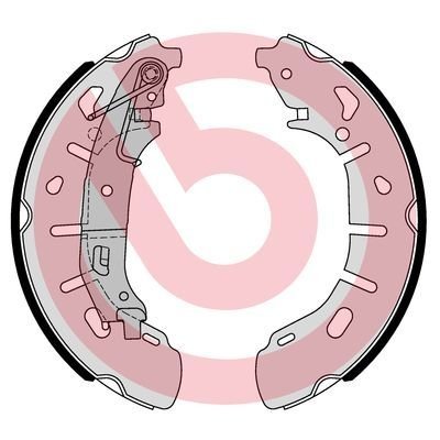 Фото гальмівні колодки барабанні BREMBO S59 531 BREMBO (Германия) S59 531 BREMBO (Германия) Гальмівні колодки барабанні BREMBO