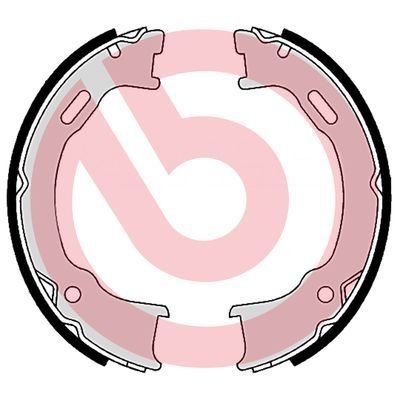 S37 509 BREMBO (Германия) Тормозные колодки барабанные BREMBO