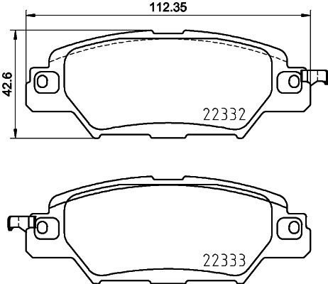 P49 053 BREMBO (Германия) Тормозные колодки дисковые BREMBO