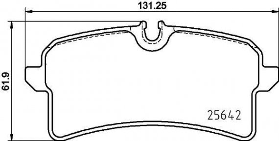 P65 040 BREMBO (Германия) Гальмівні колодки дискові BREMBO