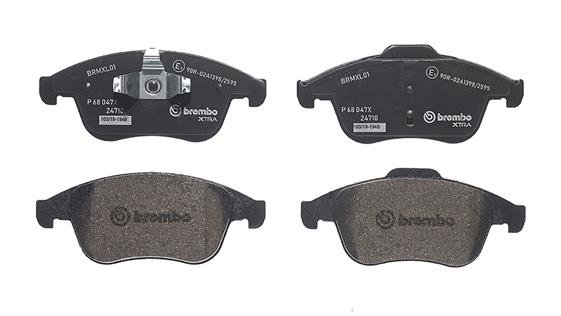 P68 047X BREMBO (Германия) Гальмівні колодки дискові BREMBO