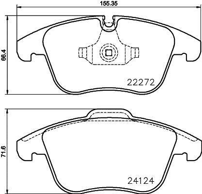 P36 030 BREMBO (Германия) Тормозные колодки дисковые BREMBO