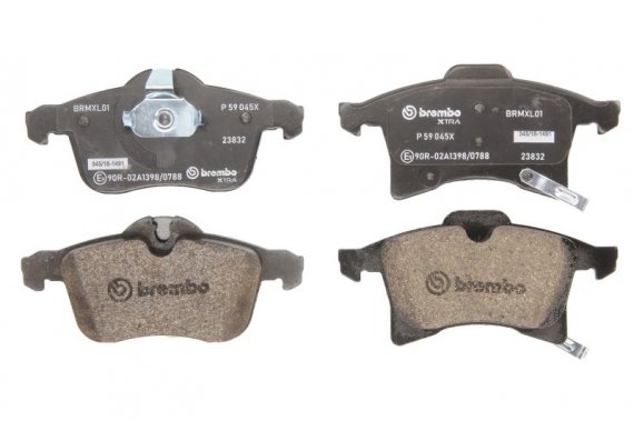 P59 045X BREMBO (Германия) Гальмівні колодки дискові BREMBO