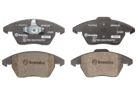 P61 076X BREMBO (Германия) Тормозные колодки дисковые BREMBO
